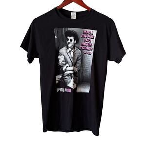 Pretty in Pink T Shirt 80s Movie Tee Duckie May I Admire You Again Black Size S